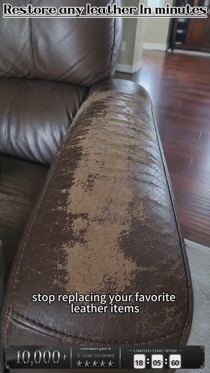 Leather recolouring balm